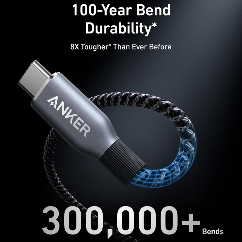 Anker Prime 240W USB-C to USB-C Cable in Pakistan | Fast Charging - Image 6