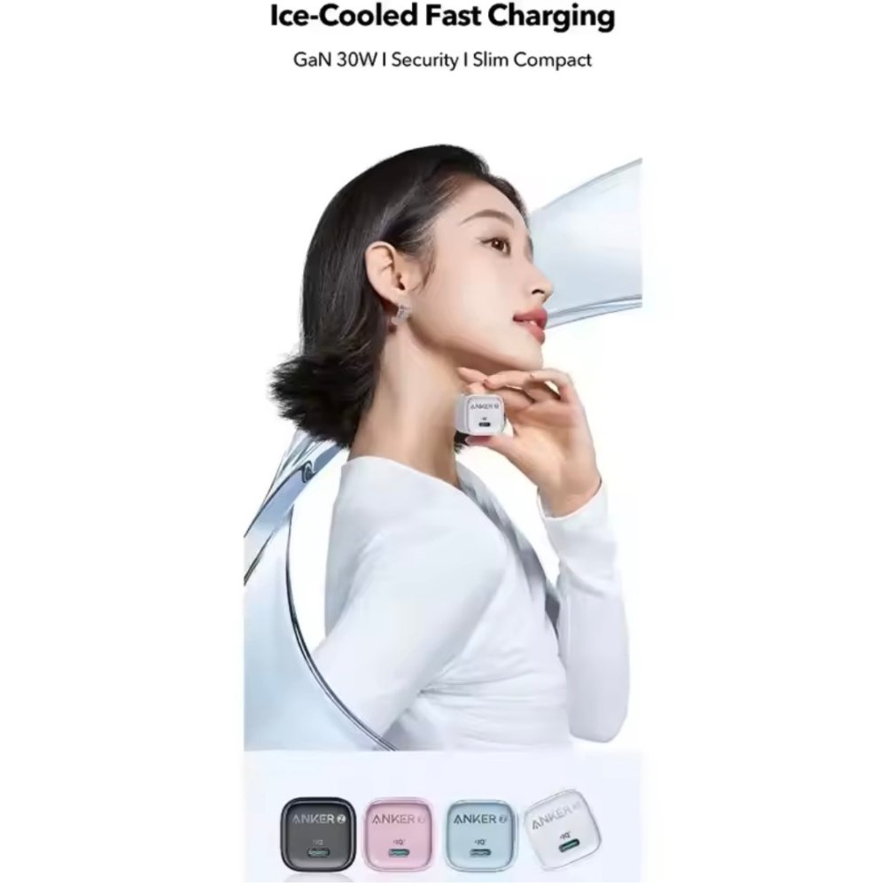 Anker Zolo 30W GaN Fast Charger in Pakistan | For iPhone & Galaxy - Image 3
